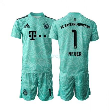 Billiga Fotbollströjor Bayern München Manuel Neuer 1 Målvakt Barn Hemma tröja 2022/23 Kortärmad